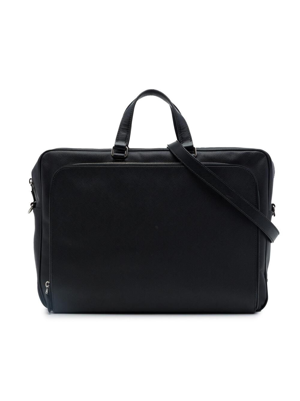 Prada Saffiano Business Bag Pre-Loved #358238P76B